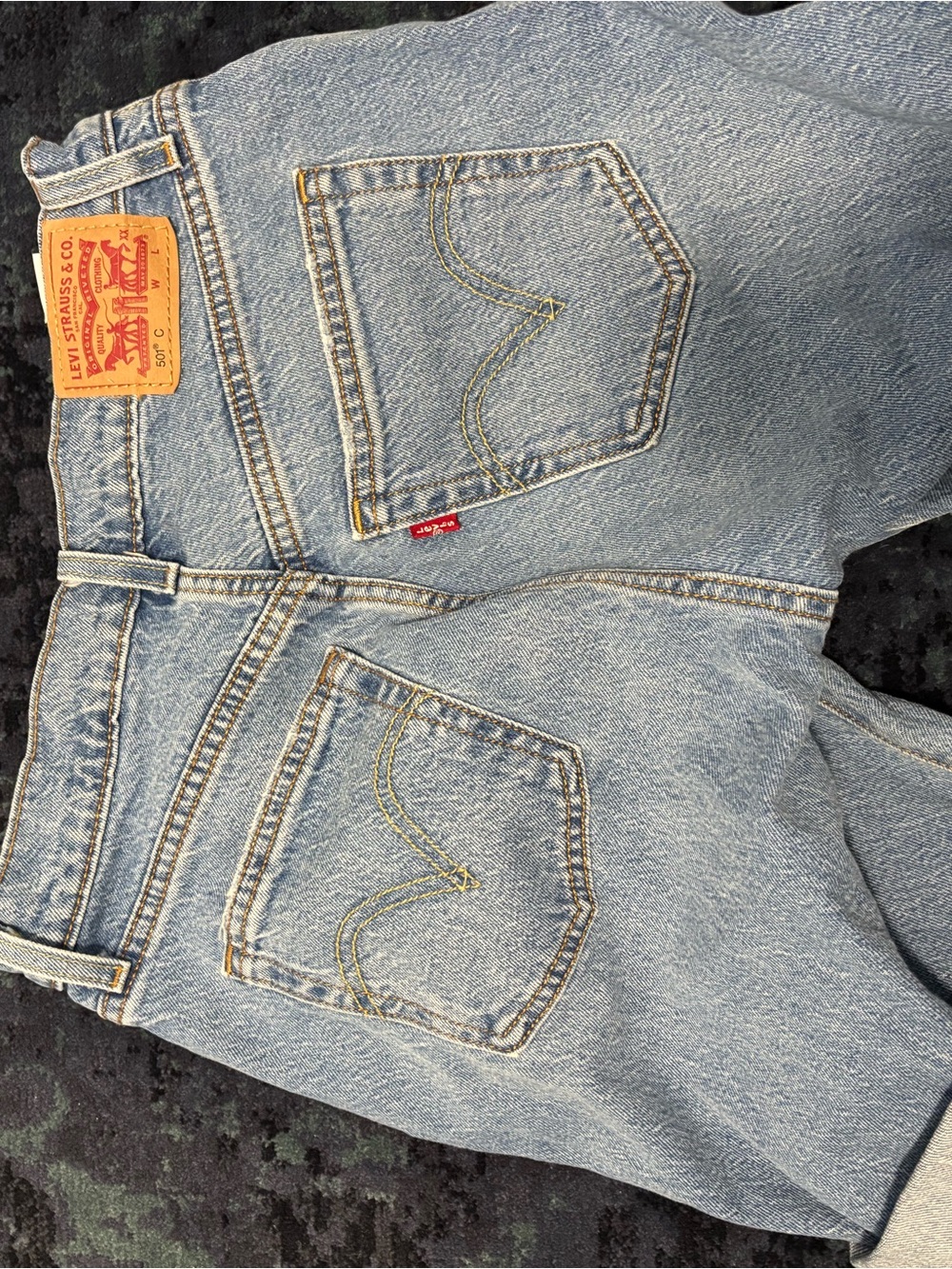 Levi's Light Blue Denim Women's Jean Shorts
